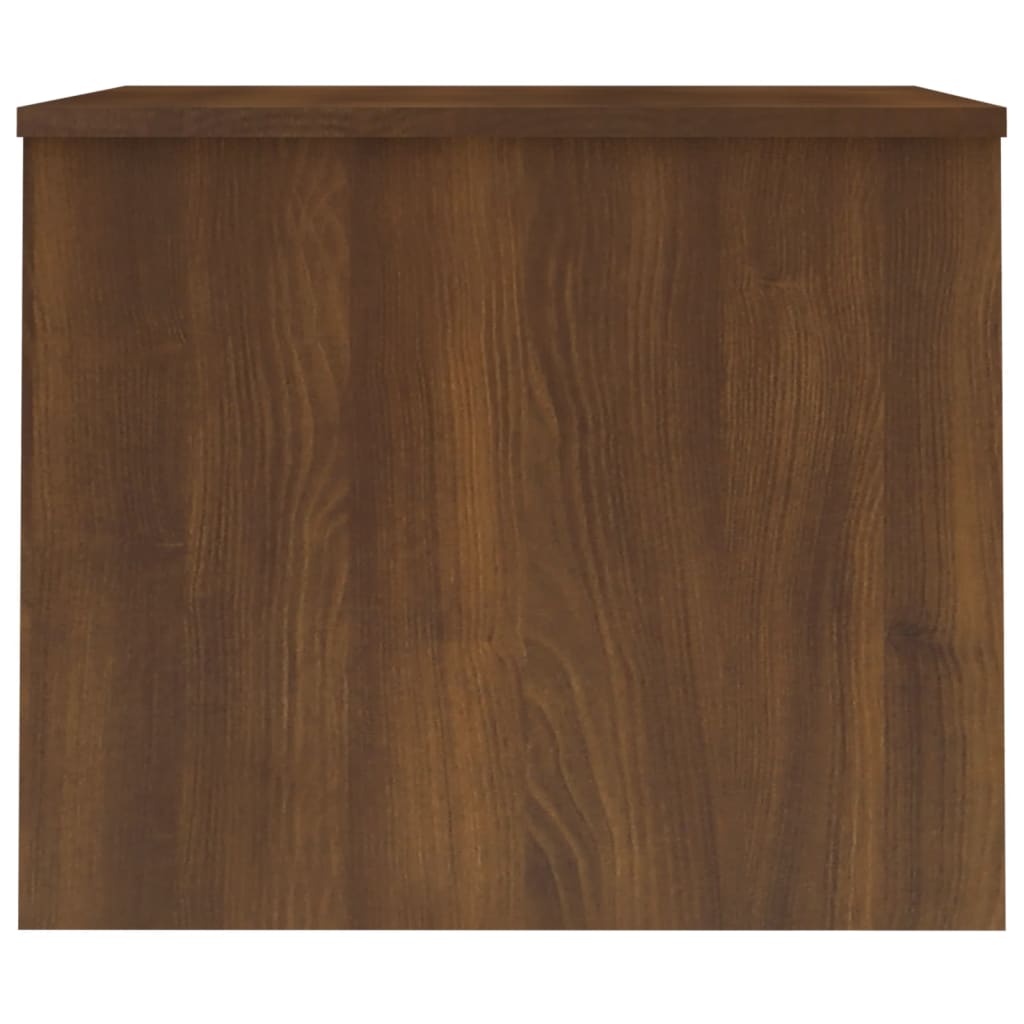 Coffee Table Brown Oak 80x50.5x41.5 cm Engineered Wood