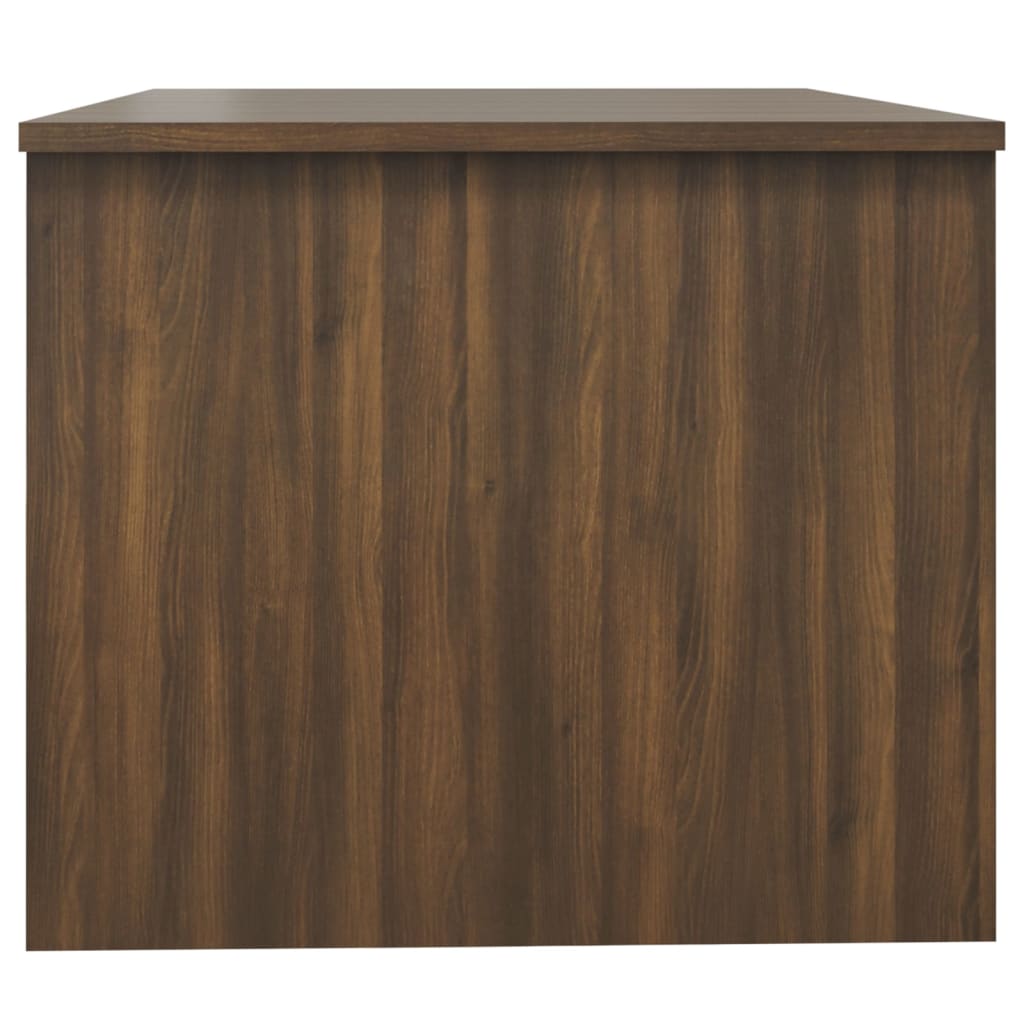 Coffee Table Brown Oak 80x50x42.5 cm Engineered Wood