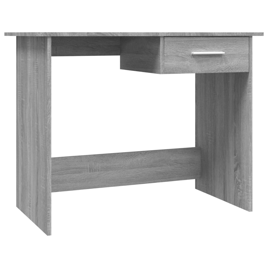 Modern Wooden Home Office Computer Desk Writing Table With Storage Drawer Wood
