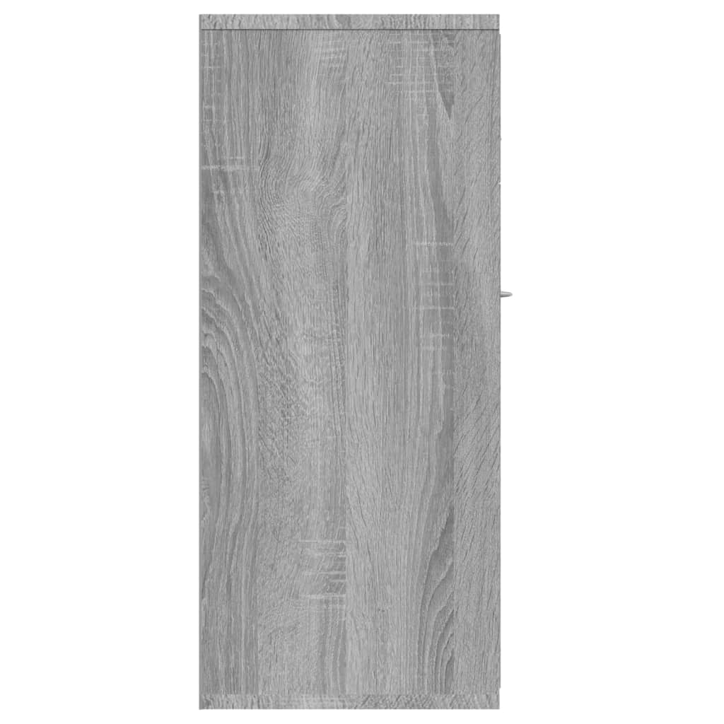 Modern Wooden Sideboard Storage Cabinet Unit With 3 Doors & Drawer Wood