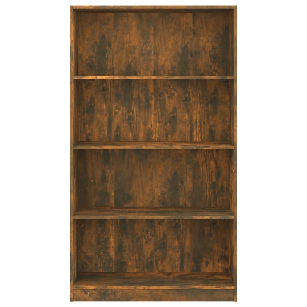 Modern Wooden 4-Tier Open Bookcase Book Storage Cabinet Unit Shelving Wood