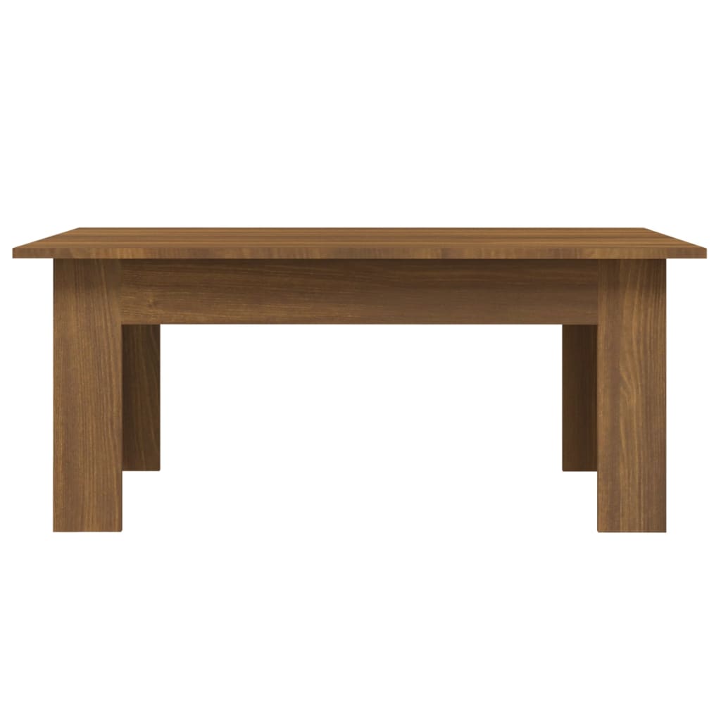 Coffee Table Brown Oak 100x60x42 cm Engineered Wood