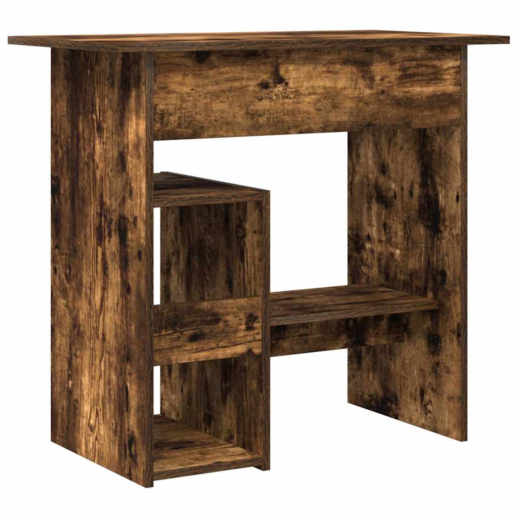 Modern Wooden Home Office Computer Desk Table With Keyboard Tray Storage