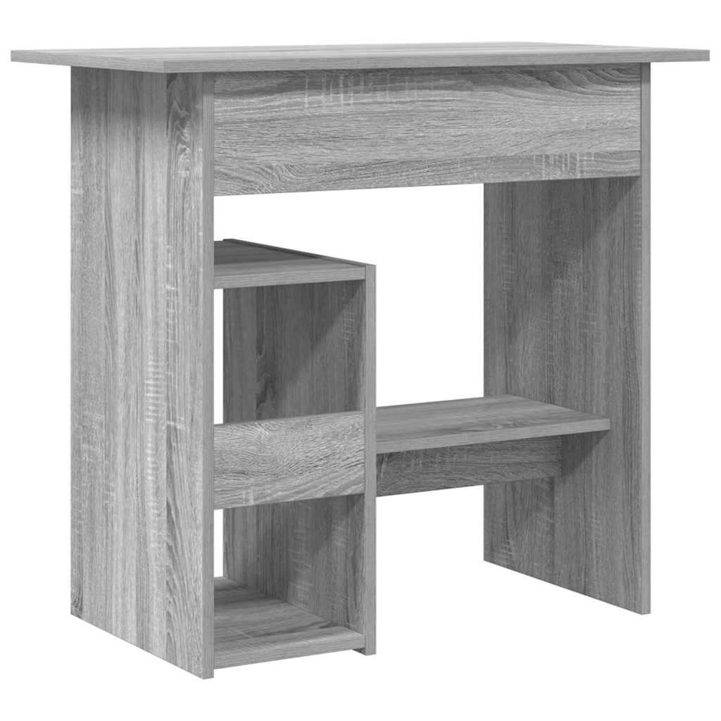 Modern Wooden Home Office Computer Desk Table With Keyboard Tray Storage