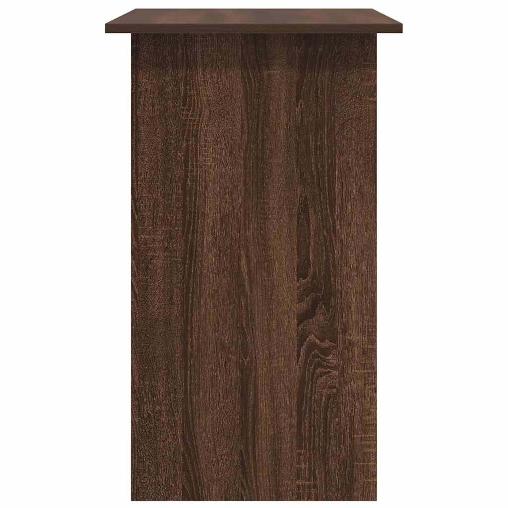 Modern Wooden Home Office Computer Desk Table With Keyboard Tray Storage
