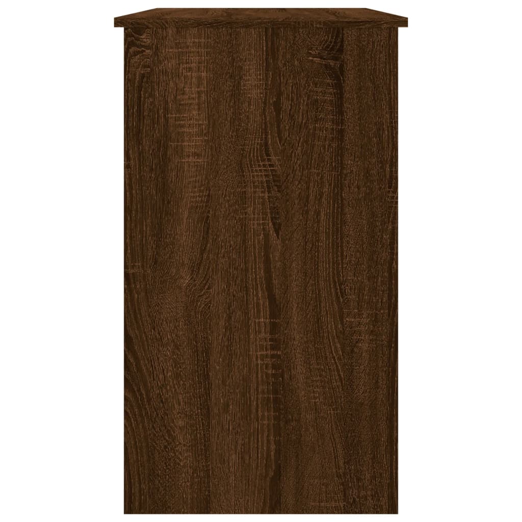 Modern Wooden Home Office Computer Desk Table With 3 Storage Drawers