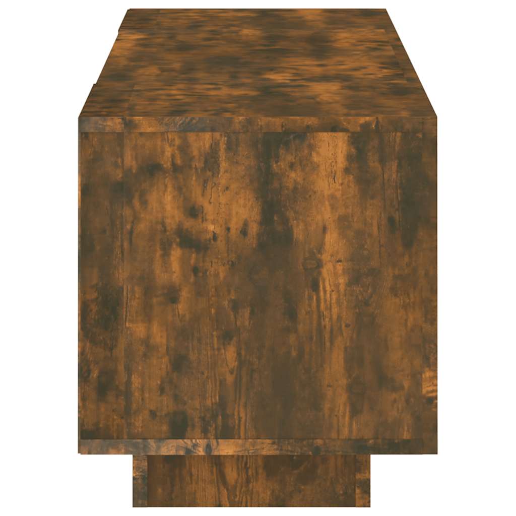Modern Wooden 63 Inch TV Tele Stand Unit Cabinet With LED Lights & Storage