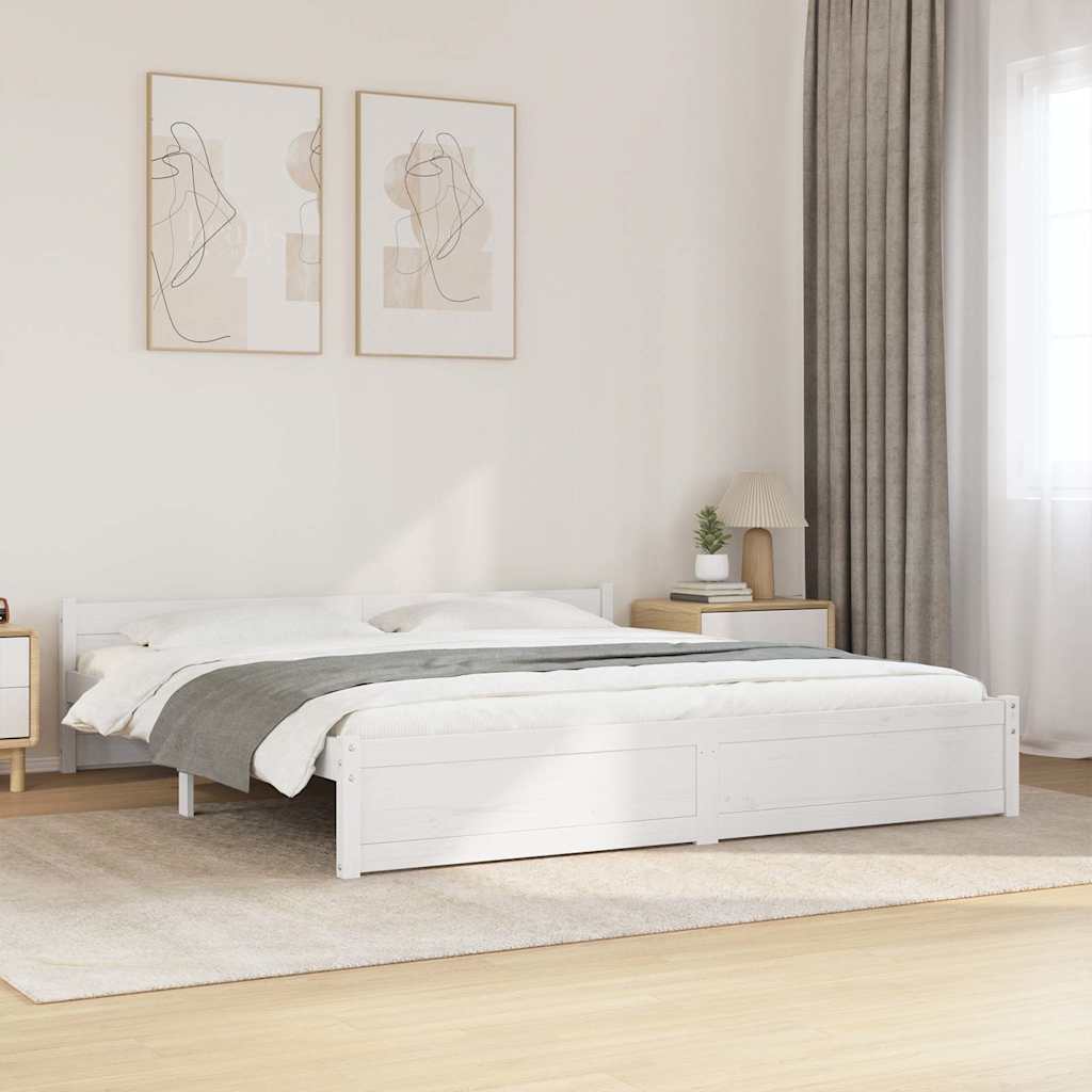Bed Frame Without Mattress Solid Wood