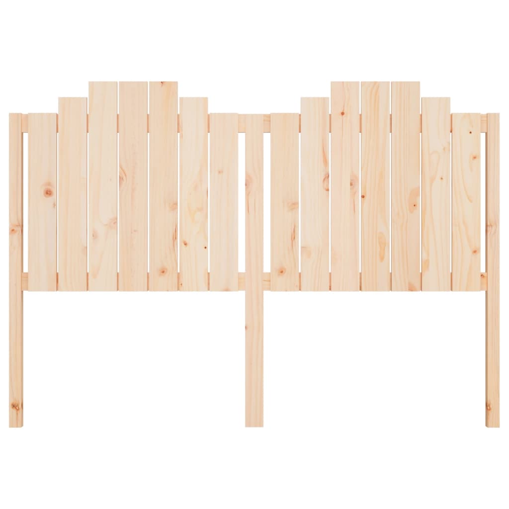 Bed Headboard 166x4x110 cm Solid Wood Pine