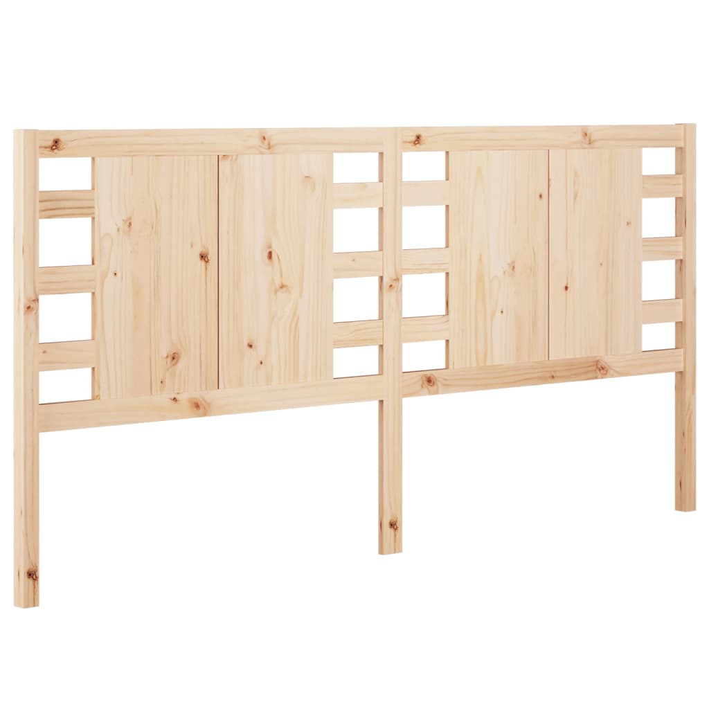 Headboard 141x4x100 cm Solid Wood Pine