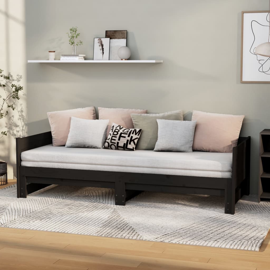 Pull-Out Day Bed Without Mattress 2X(80X200) Cm