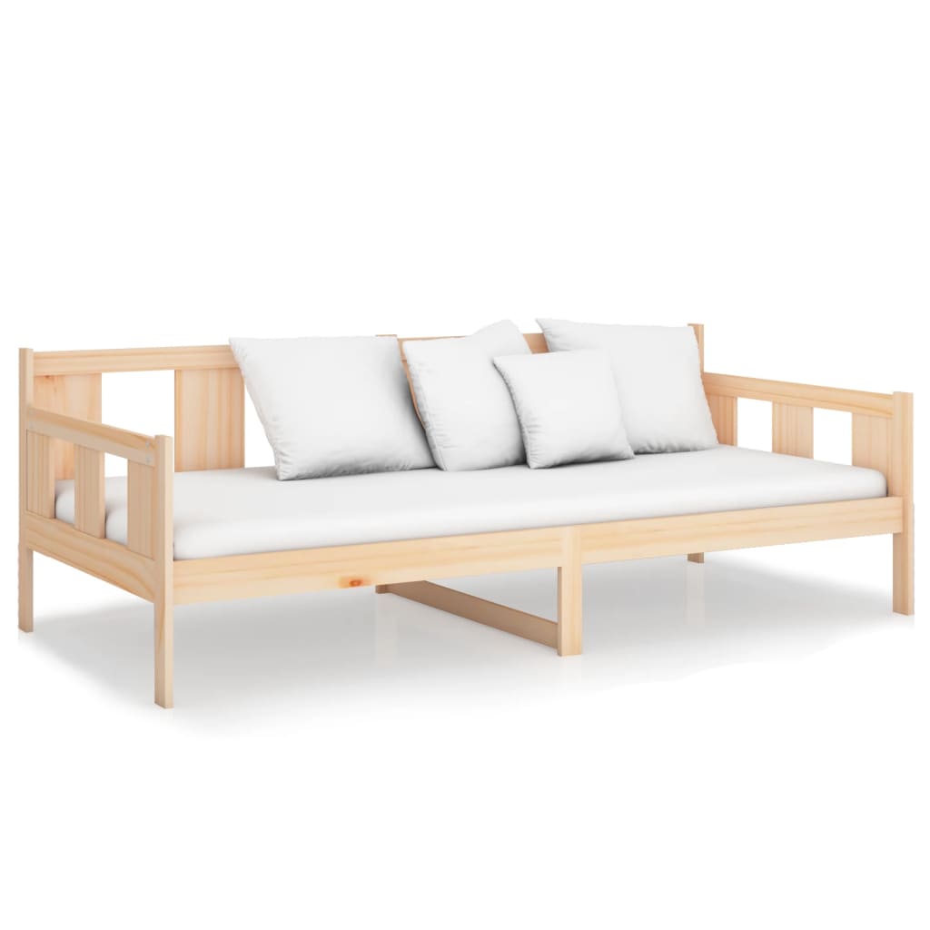Day Bed without Mattress Solid Wood Pine 80x200 cm
