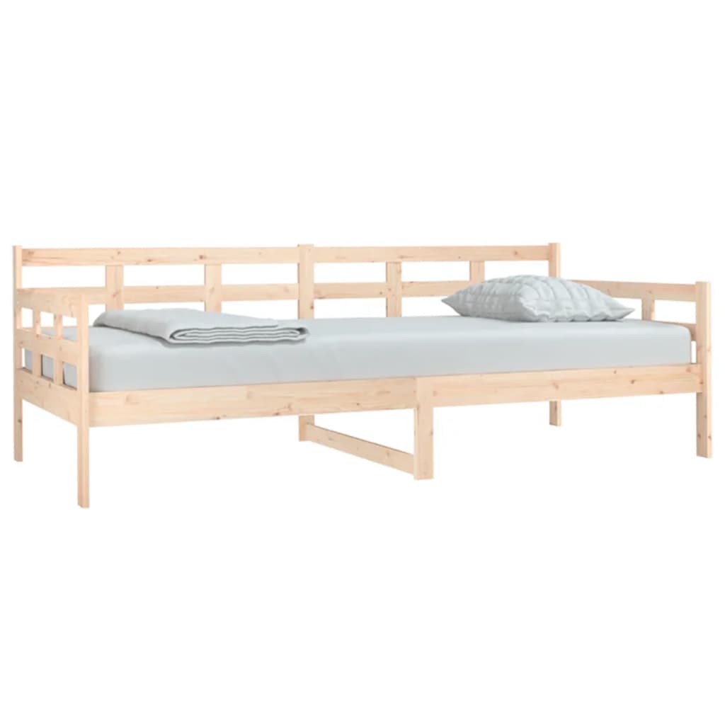 Day Bed without Mattress Solid Wood Pine 90x200 cm
