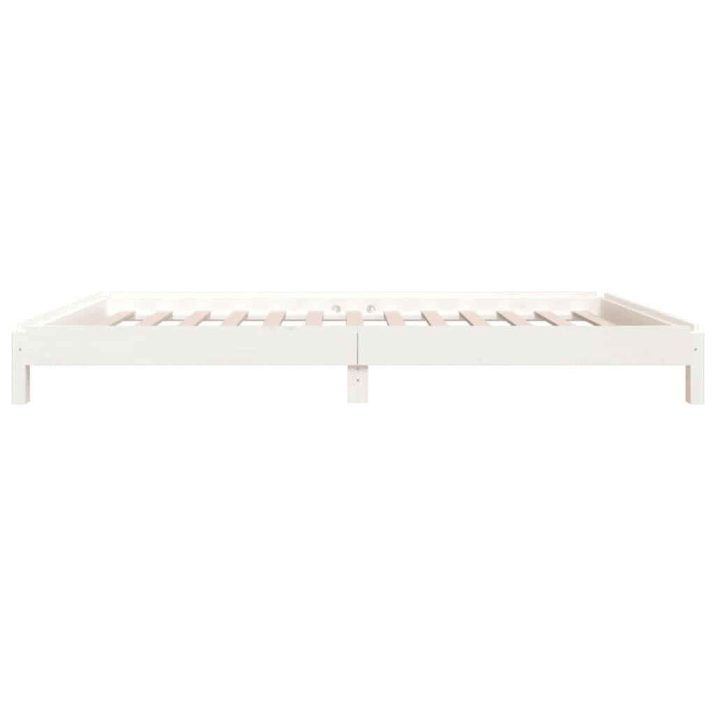 Stack Bed Without Mattress Single Solid Wood Pine