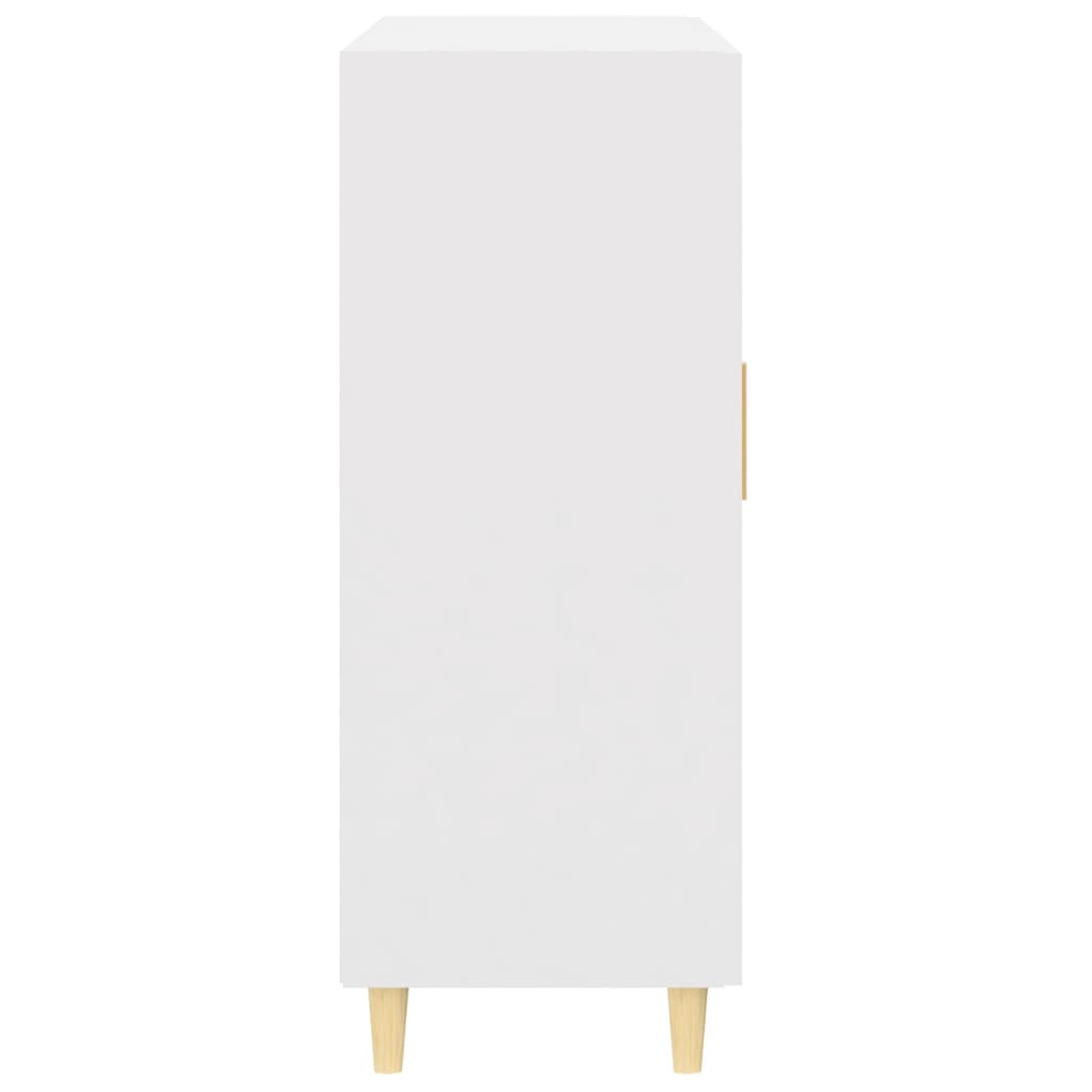Sideboard White 69.5x34x90 cm Engineered Wood