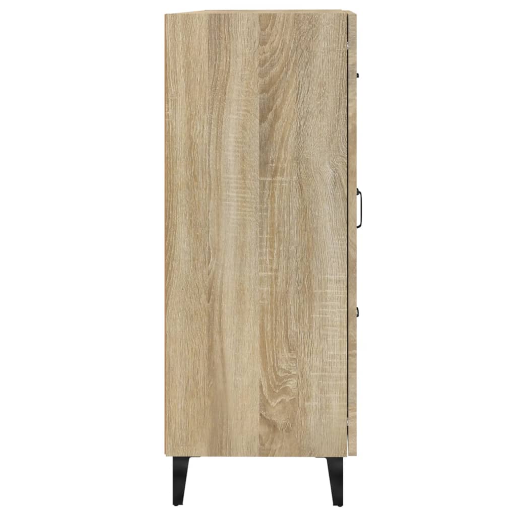 Modern Wooden Sideboard Storage Cabinet Unit With 1 Door & 3 Drawers Wood