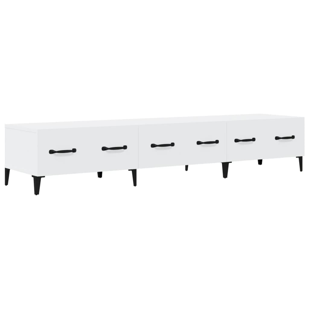 TV Cabinet White 150x34,5x30 cm Engineered Wood