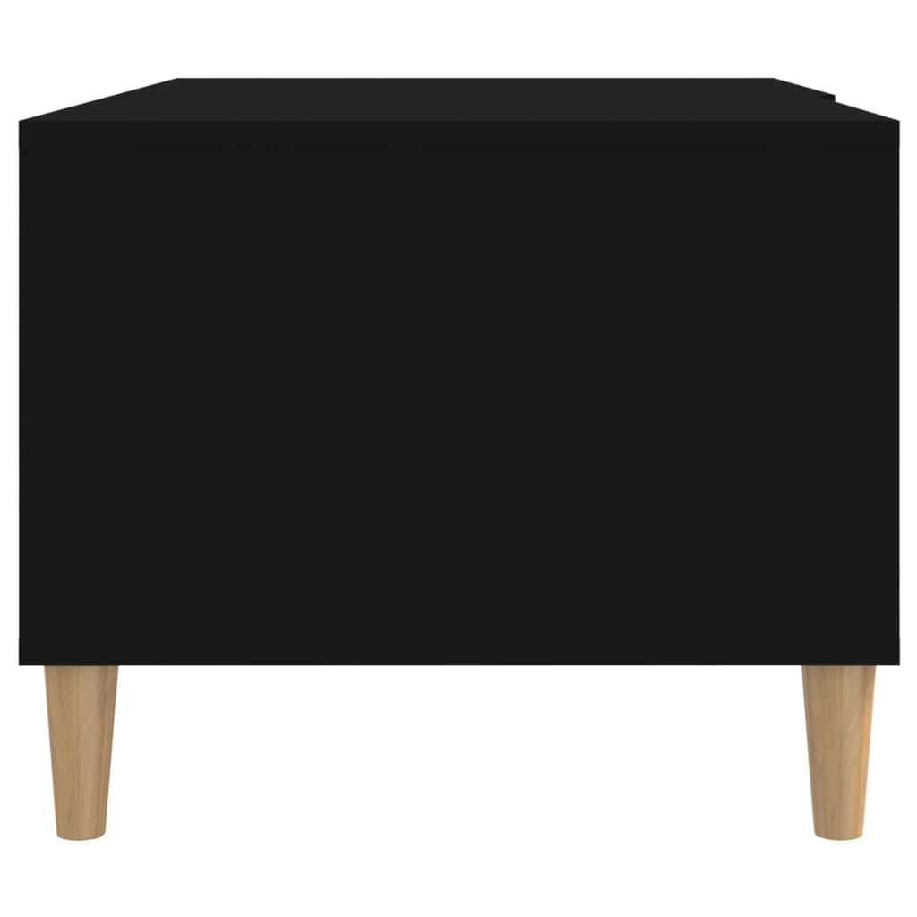 Coffee Table Black 89,5x50x40 cm Engineered Wood