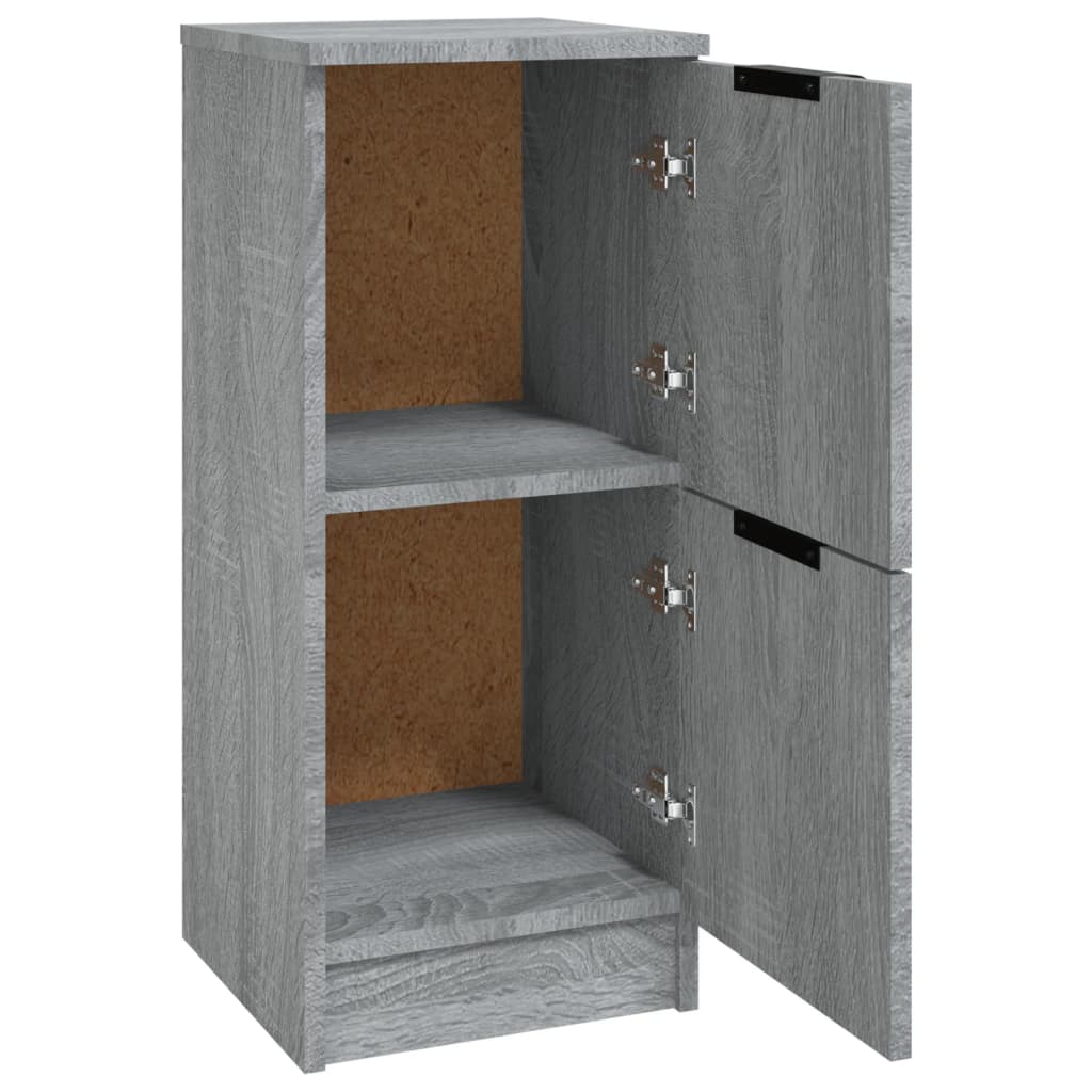 Sideboard Grey Sonoma 30x30x70 cm Engineered Wood