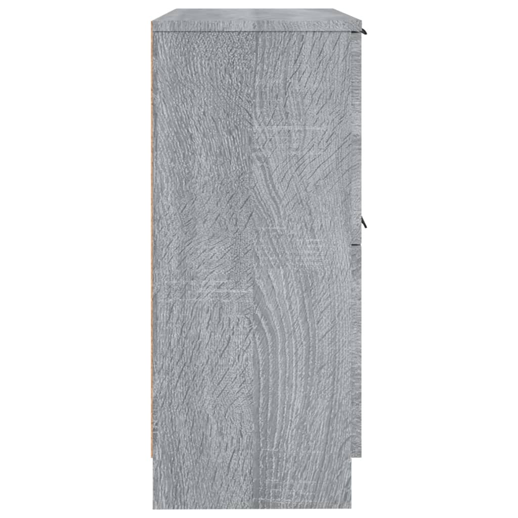 Sideboard Grey Sonoma 30x30x70 cm Engineered Wood