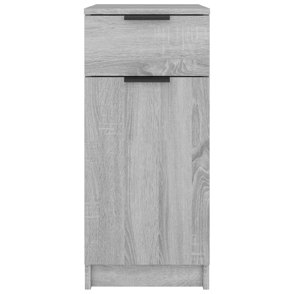 Desk Cabinet 33.5X50X75 Cm Engineered Wood