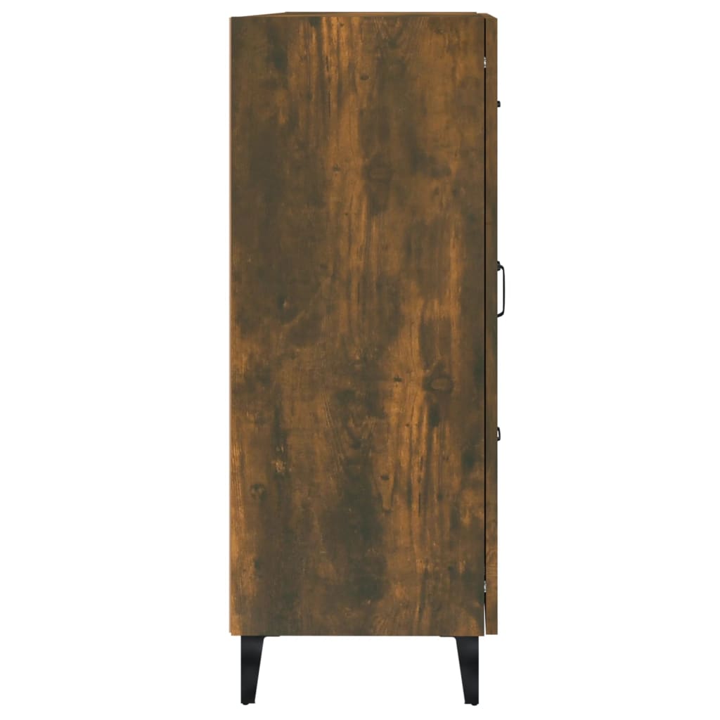 Modern Wooden Sideboard Storage Cabinet Unit With 1 Door & 3 Drawers Wood