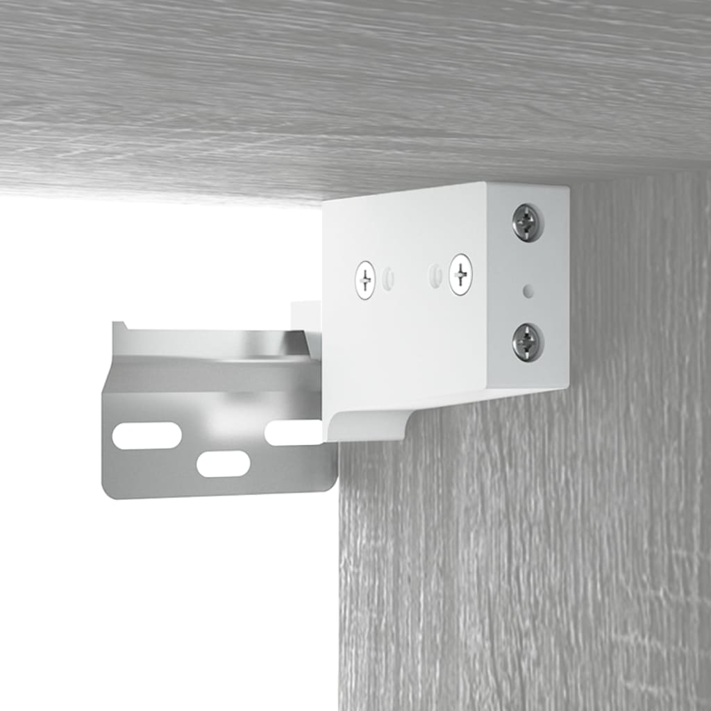 Hanging Wall Cabinet Grey Sonoma 69.5x32.5x90 cm
