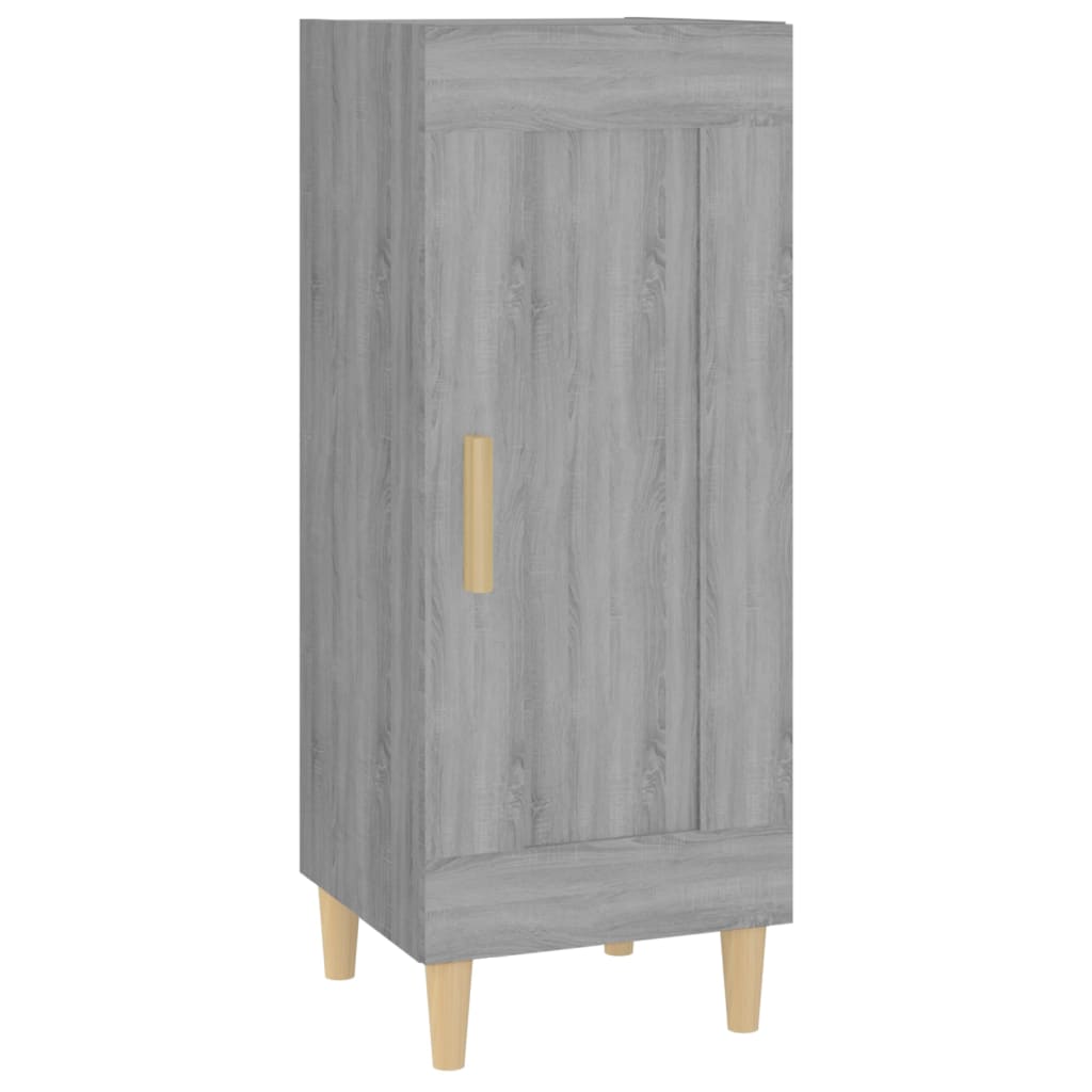 Sideboard Grey Sonoma 34.5x34x90 cm Engineered Wood