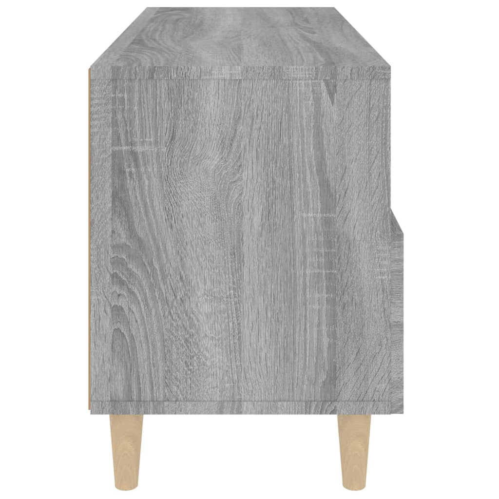 TV Cabinet Grey Sonoma 80x36x50 cm Engineered Wood