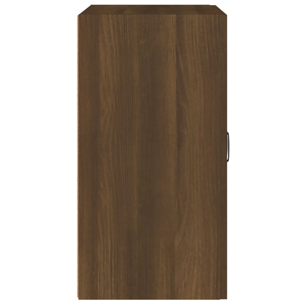 Wall Cabinet Brown Oak 60x31x60 cm Engineered Wood