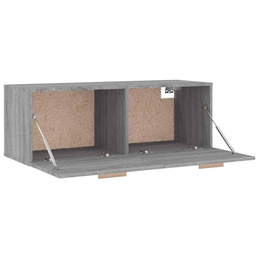 Wall Cabinet Grey Sonoma 100x36.5x35 cm Engineered Wood