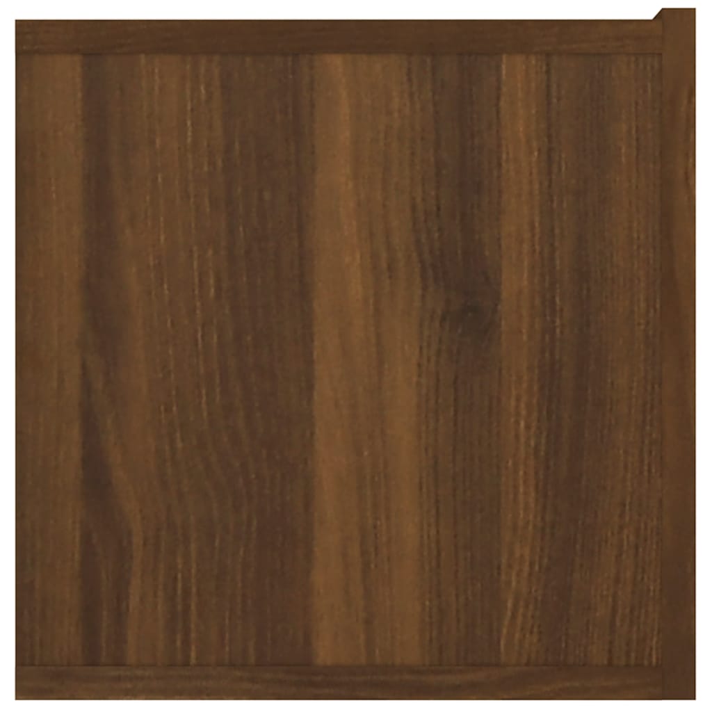 TV Cabinets 2 pcs Brown Oak 80x30x30 cm Engineered Wood