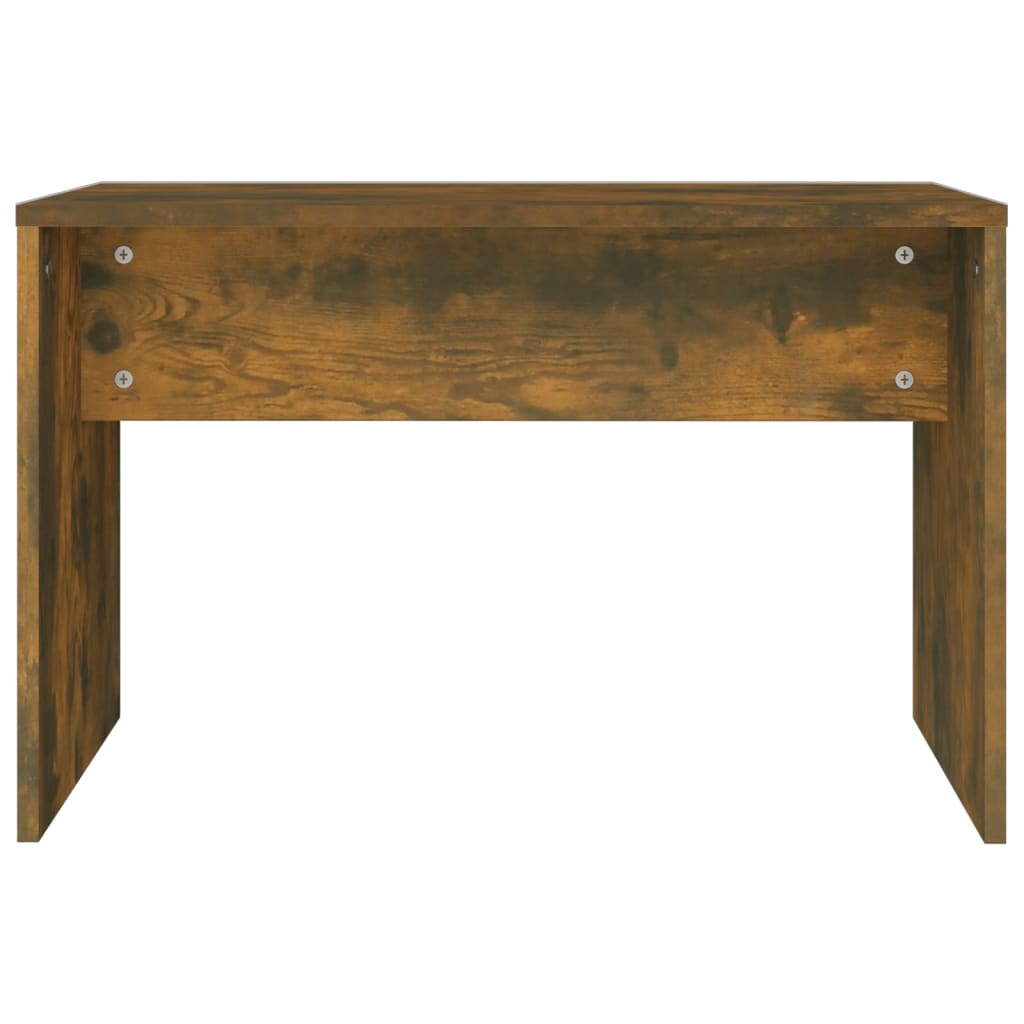 Modern Wooden Dressing Table Makeup Vanity Desk Set With Mirror & Stool