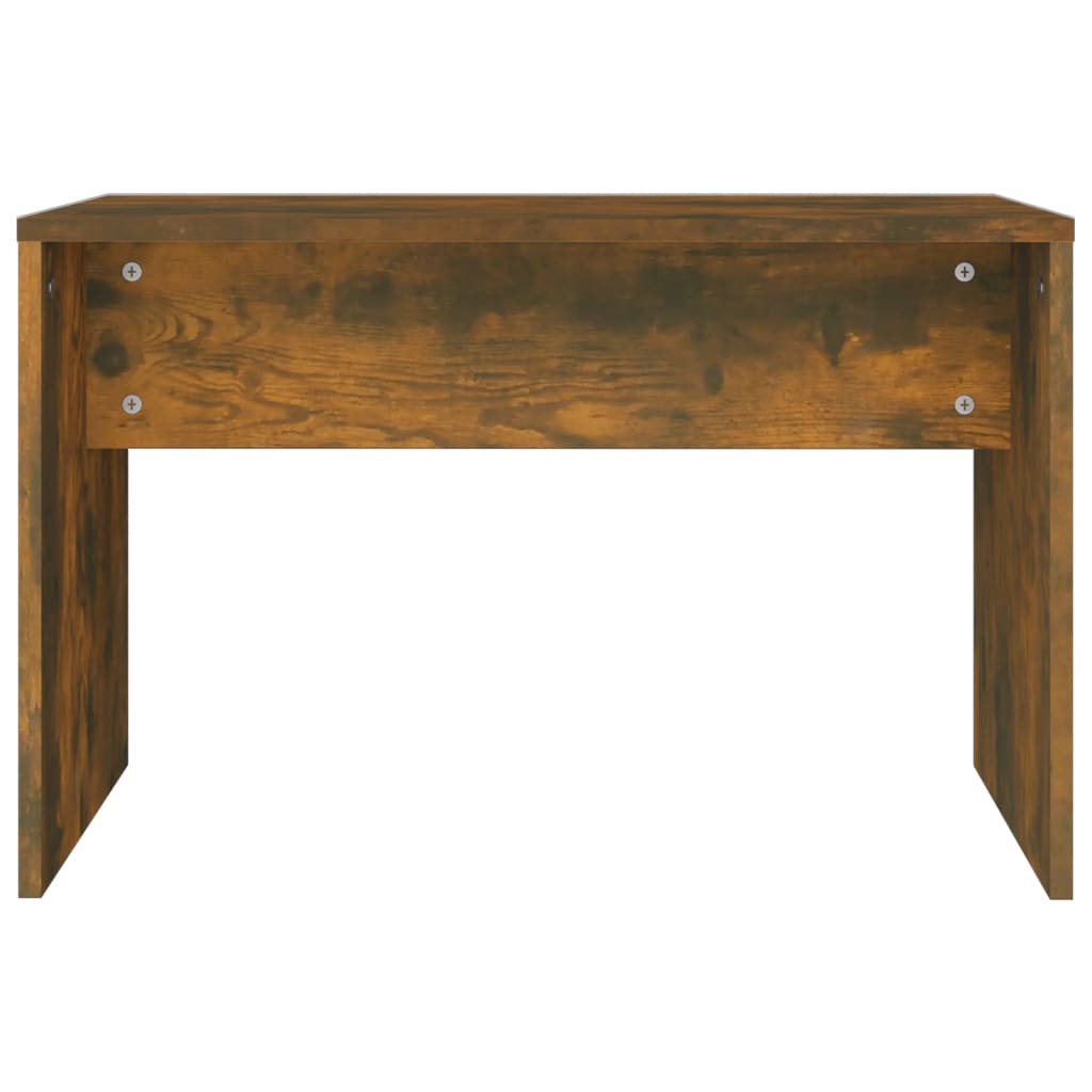 Modern Wooden Dressing Table Makeup Vanity Desk Set With Mirror & Stool