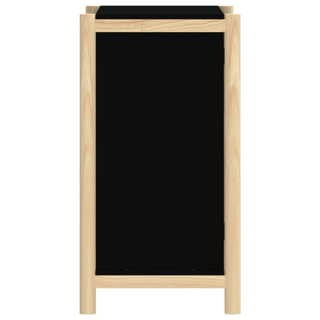 Sideboard Black 62x38x70 cm Engineered Wood