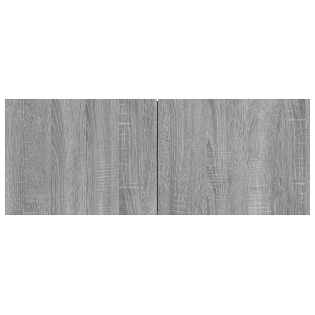 8 Piece TV Cabinet Set Grey Sonoma Engineered Wood