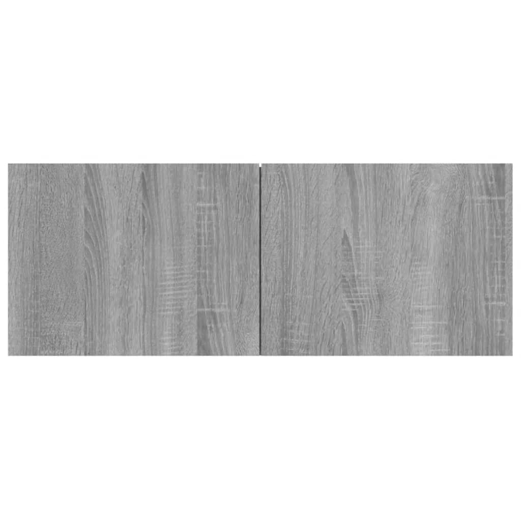 8 Piece TV Cabinet Set Grey Sonoma Engineered Wood