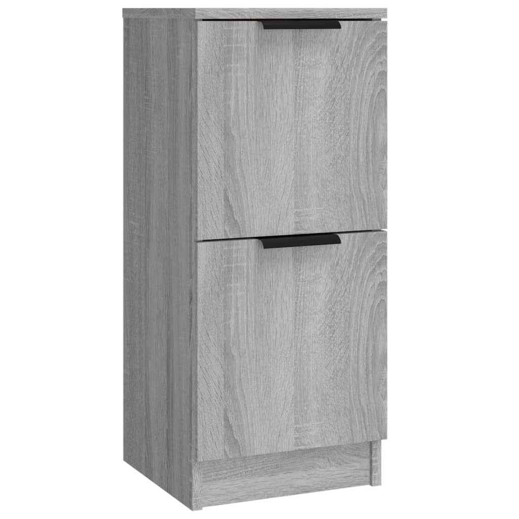 Sideboards 3 pcs Grey Sonoma Engineered Wood