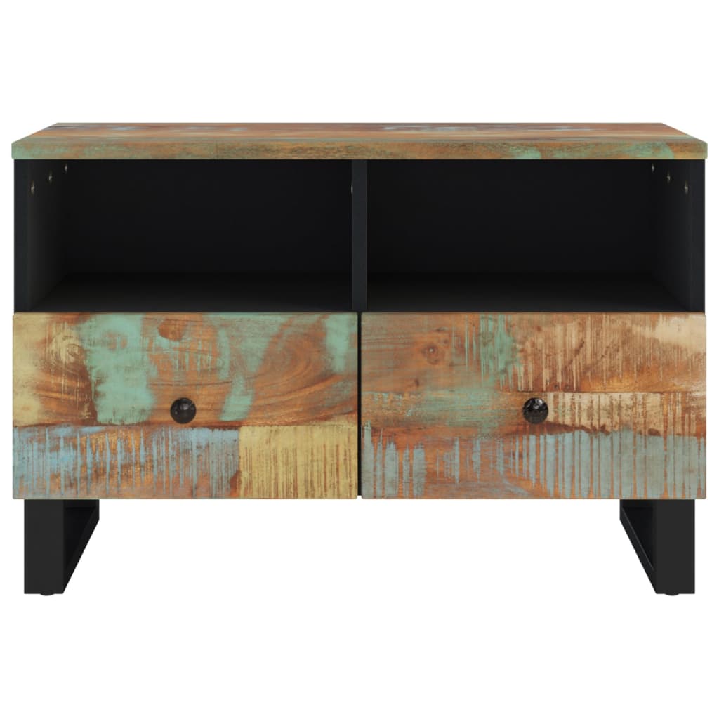 TV Cabinet 70x33x46cm Solid Wood Reclaimed