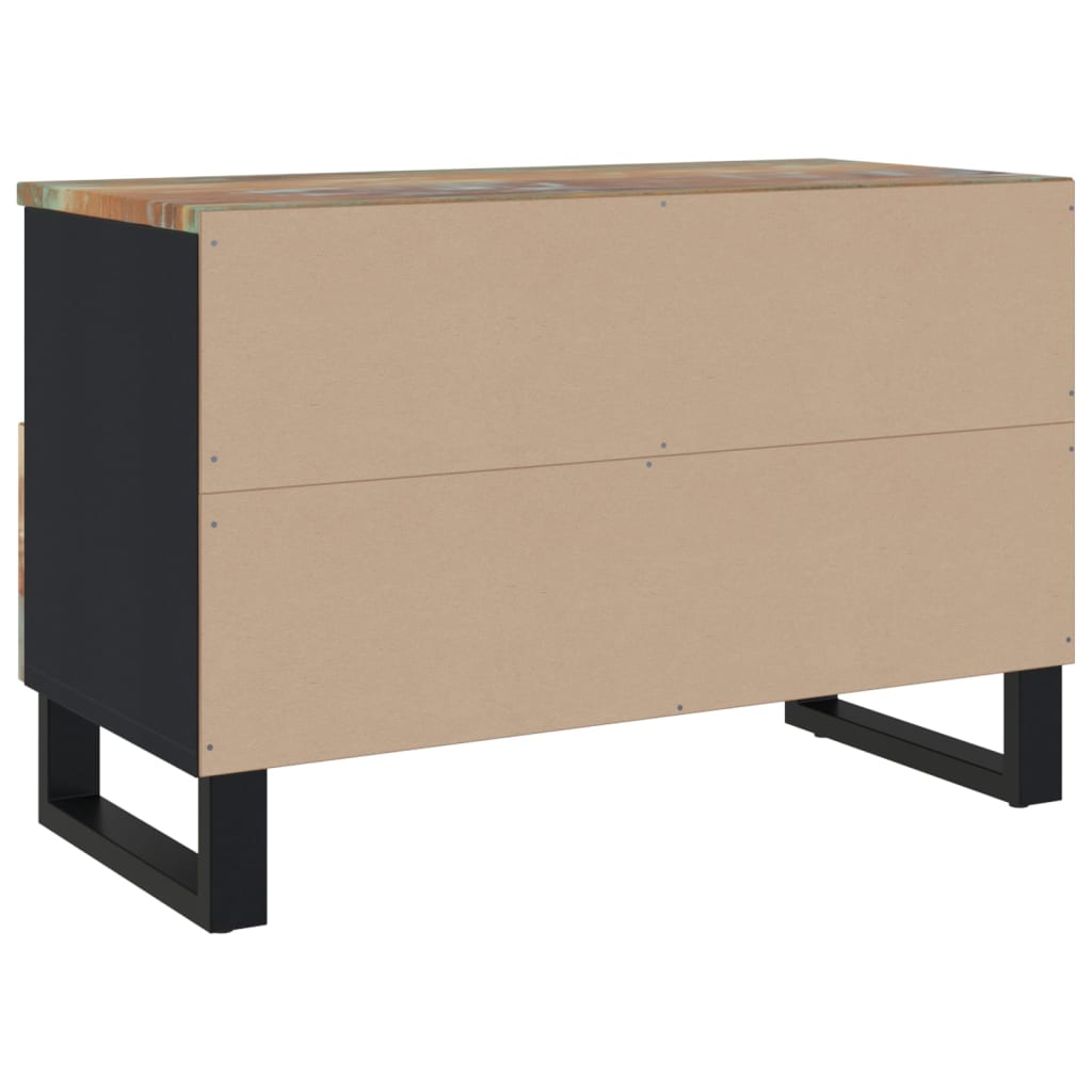 TV Cabinet 70x33x46cm Solid Wood Reclaimed