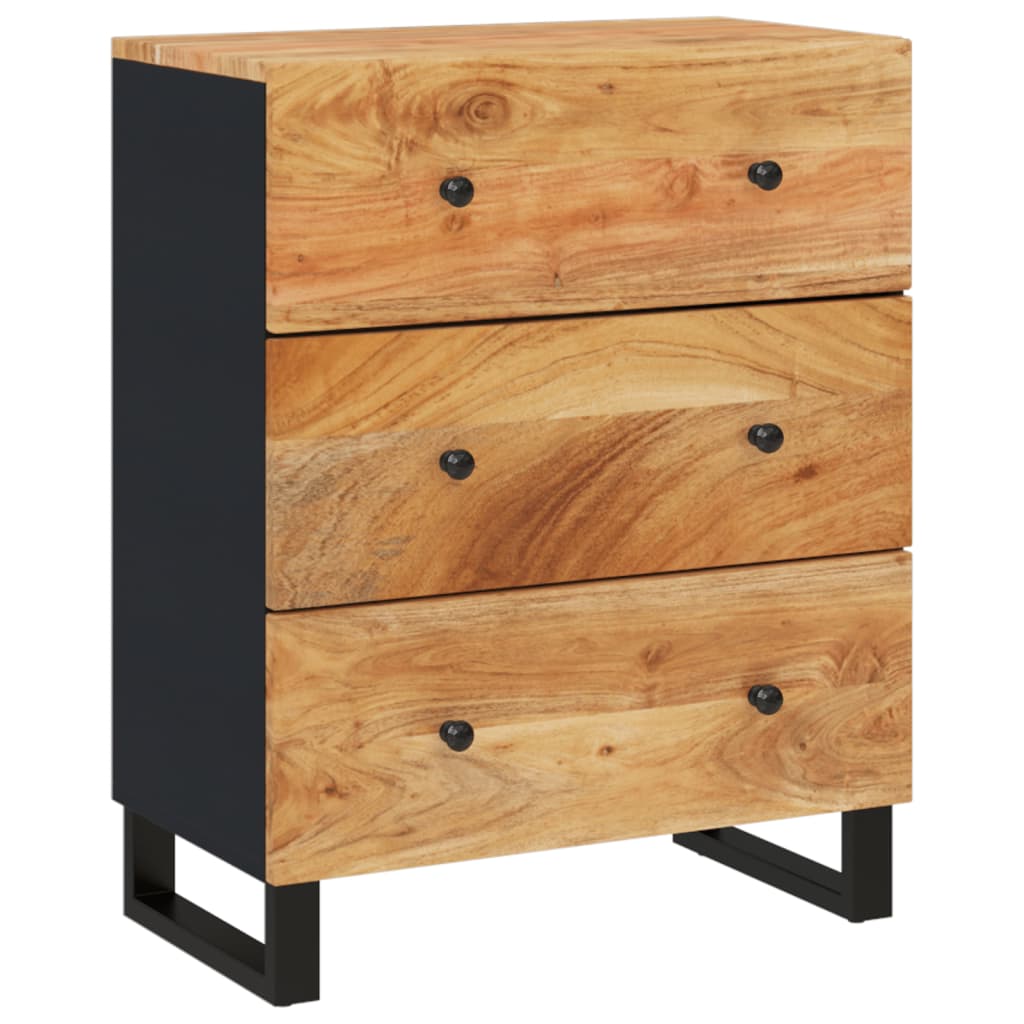 Sideboard 60x33x75 cm Solid Wood Acacia