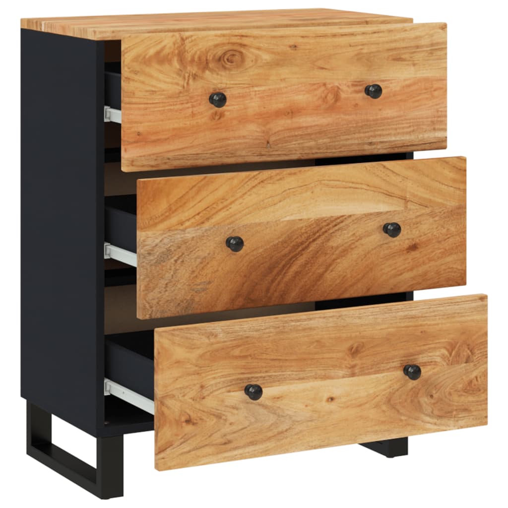 Sideboard 60x33x75 cm Solid Wood Acacia
