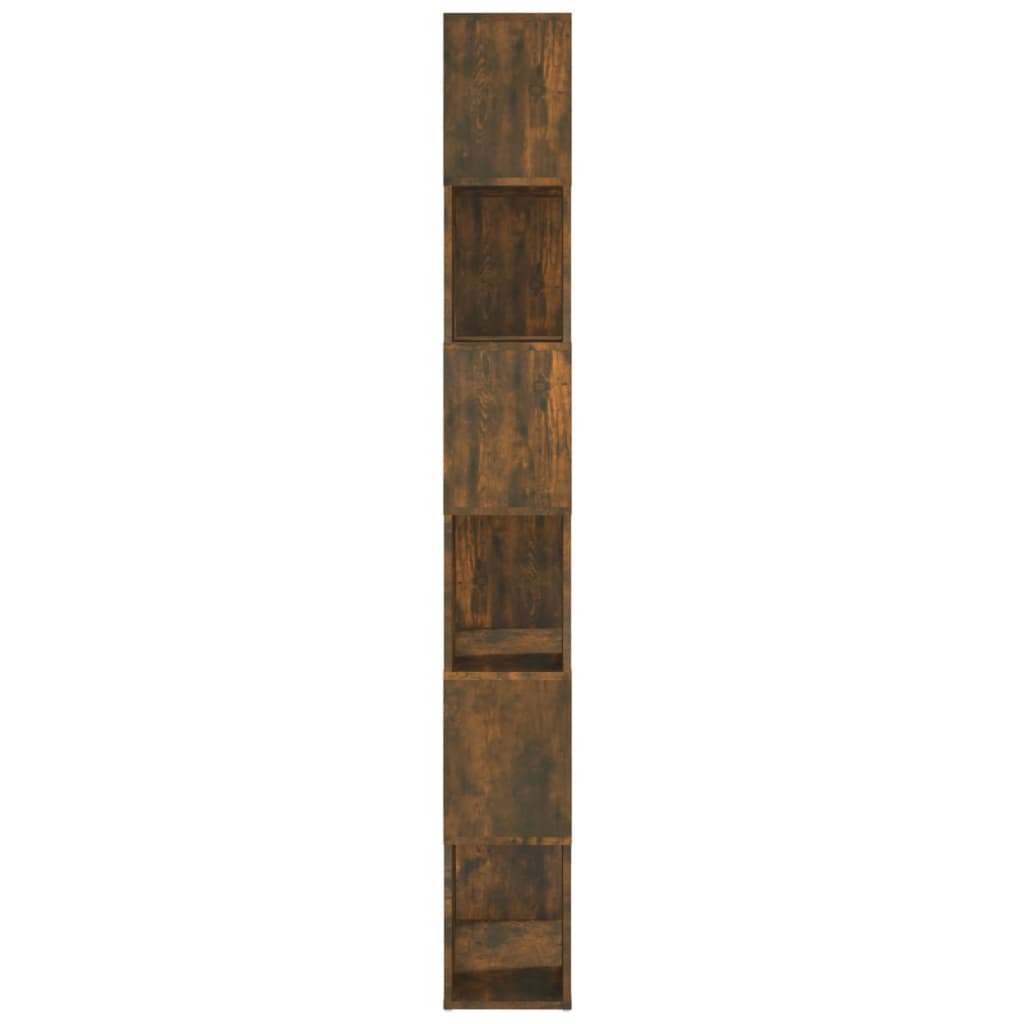 Modern Wooden Tall Open Bookcase Book Storage Cabinet Room Divider Wood