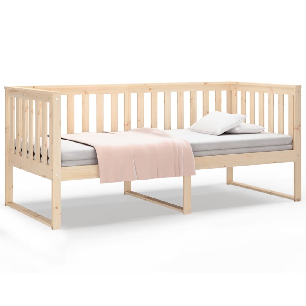 Day Bed without Mattress 90x200 cm Solid Wood Pine