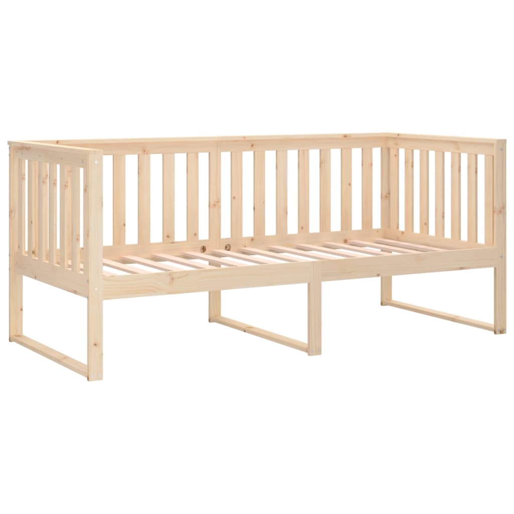 Day Bed without Mattress 90x200 cm Solid Wood Pine