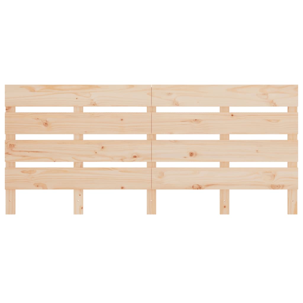 Headboard 160x3x80 cm Solid Wood Pine