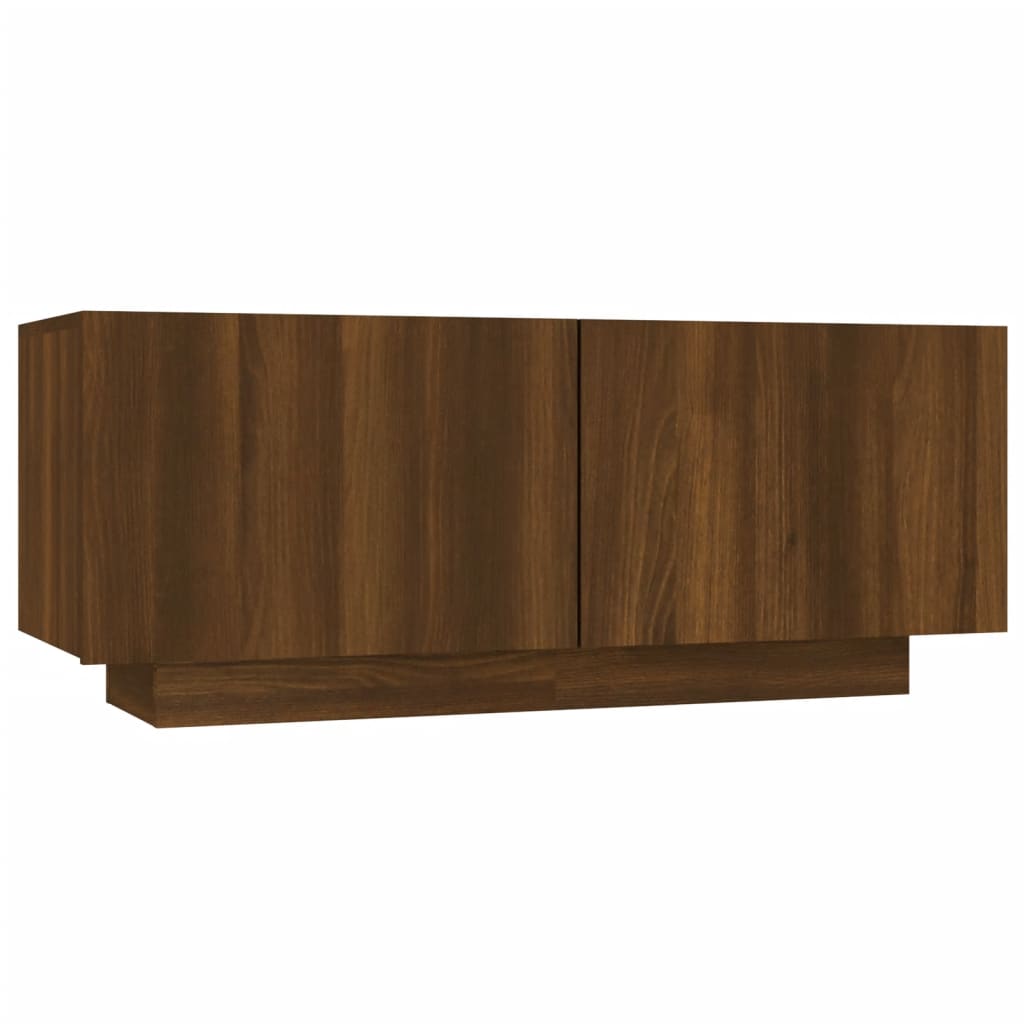 Modern Wooden 2pcs 70 Inch TV Tele Stand Unit Cabinet With LED Lights & Storage