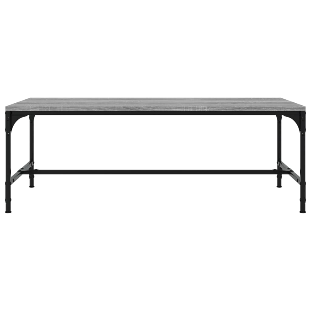 Coffee Table Grey Sonoma 80x50x35 cm Engineered Wood
