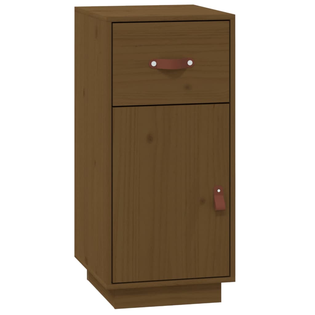 Sideboard Honey Brown 34x40x75 cm Solid Wood Pine