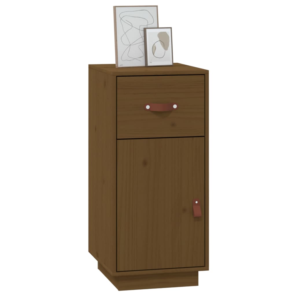 Sideboard Honey Brown 34x40x75 cm Solid Wood Pine